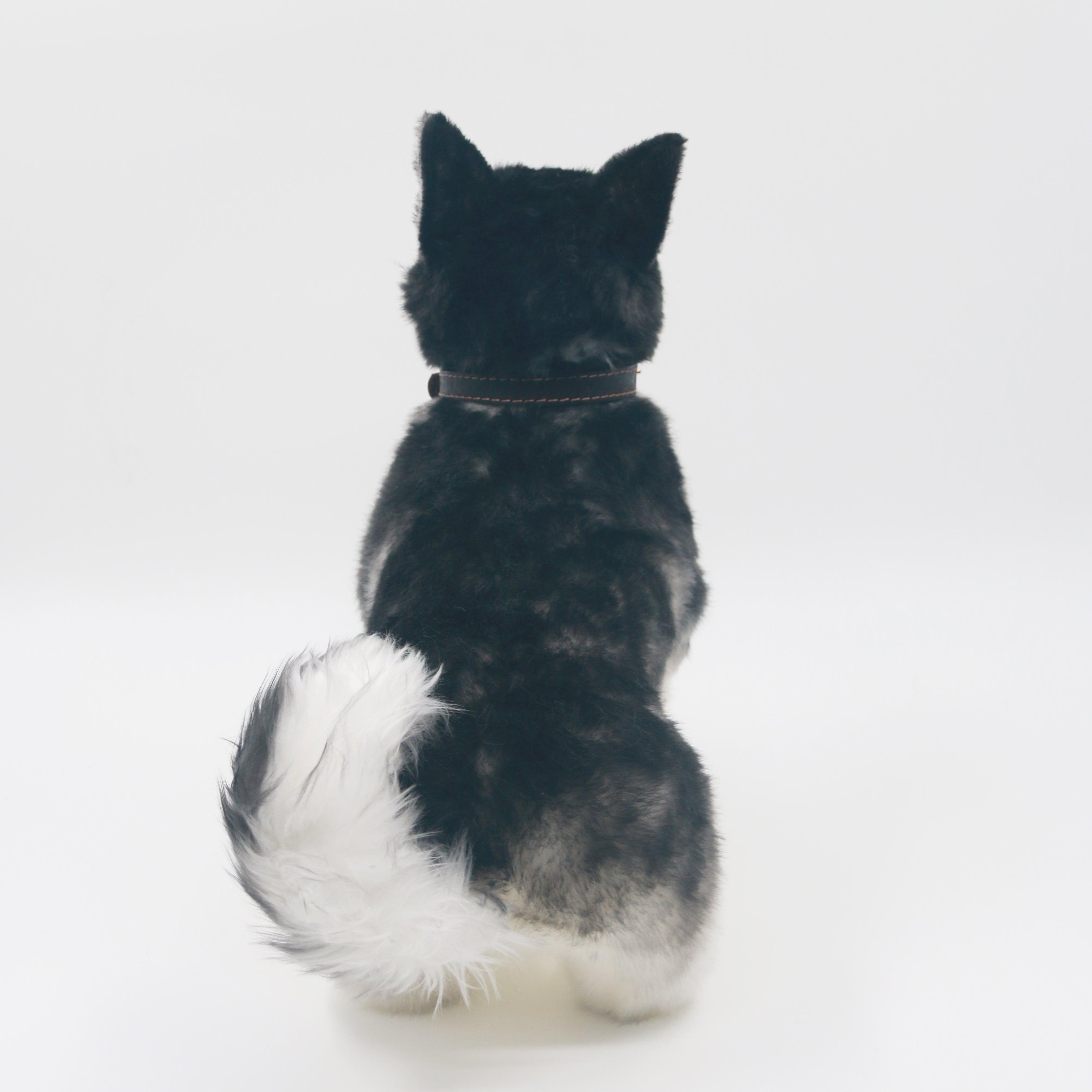 Husky Plush – Realistic Dog Toy Gift for Pet Lovers