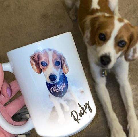 Custom Pet Photo Dog Coffee Mug