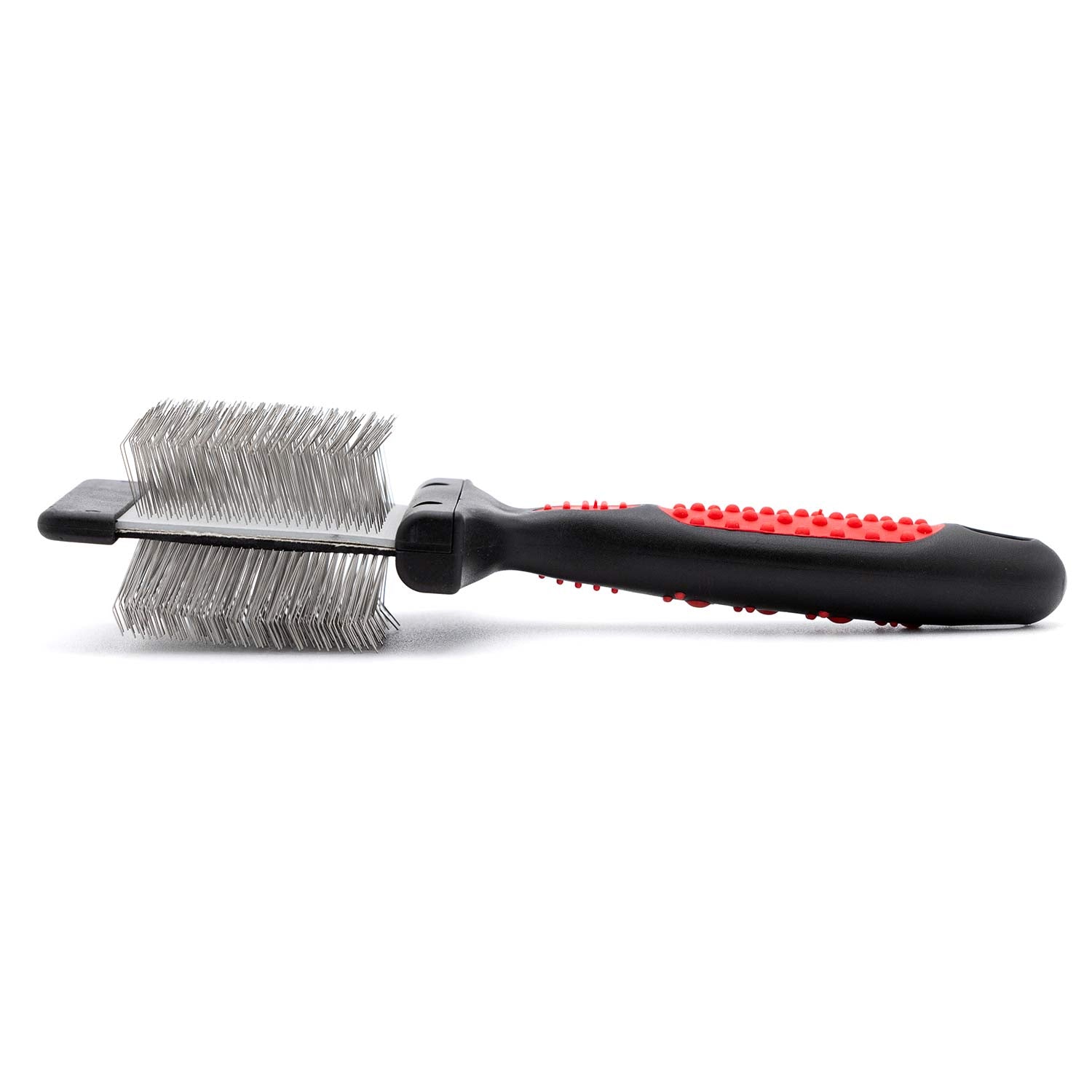 Jeffers Double-Sided Flex Head Pet Grooming Slicker Brush