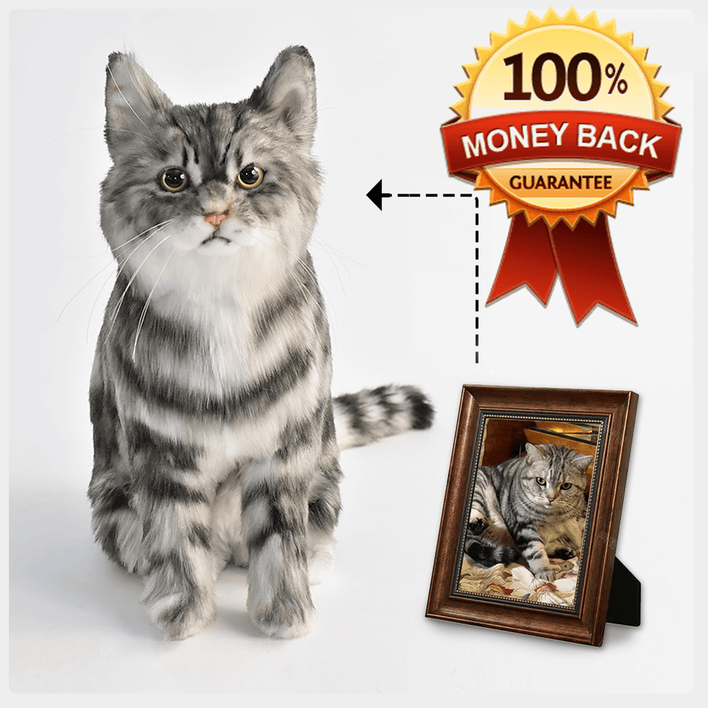 Custom Stuffed Pet – Realistic Plush Memorial Gift Keepsake